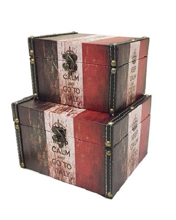 Baúl Decorativo Moderna Prisma (SET/2)