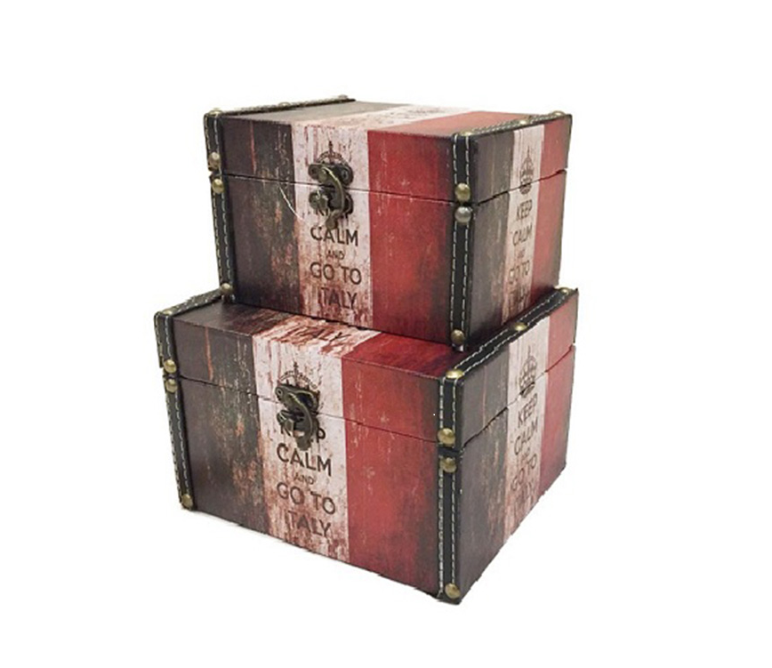 Baúl Decorativo Moderna Prisma (SET/2)