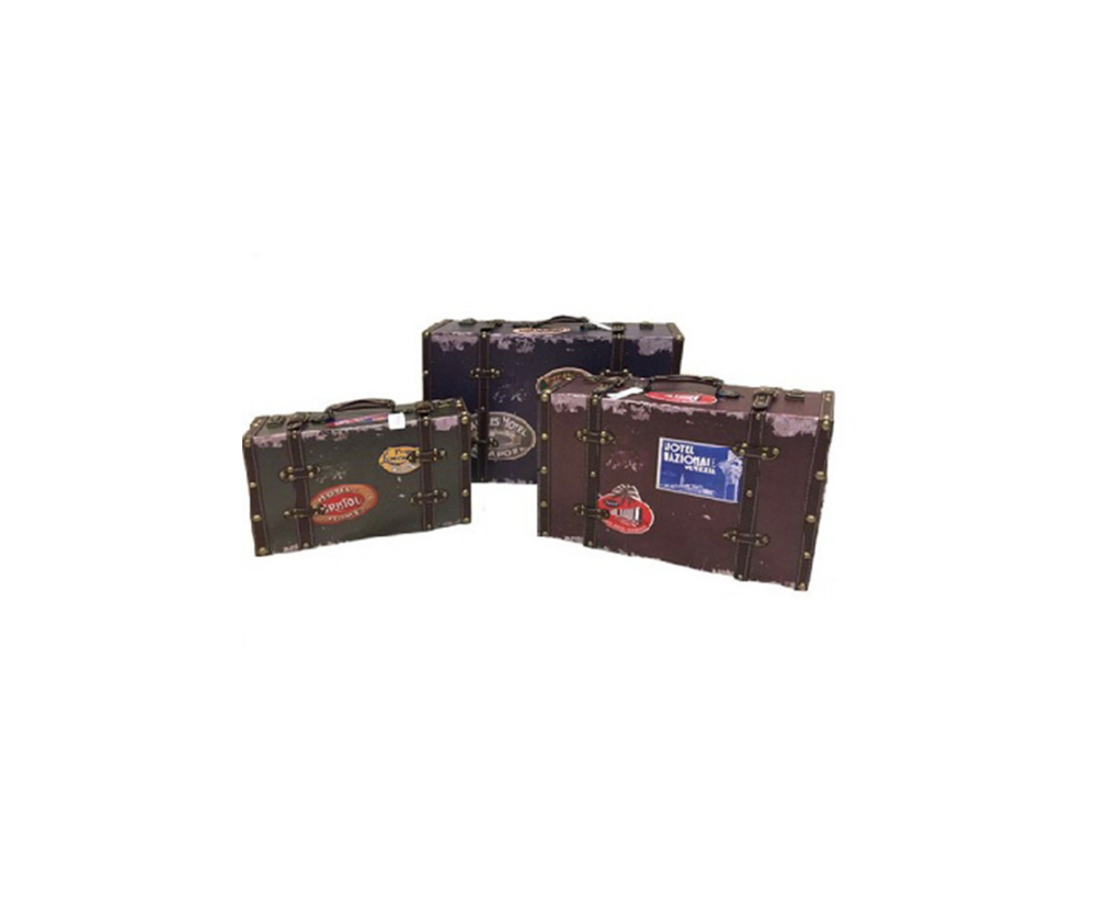 Baúl Decorativo Vanguardista Prisma (SET/3)