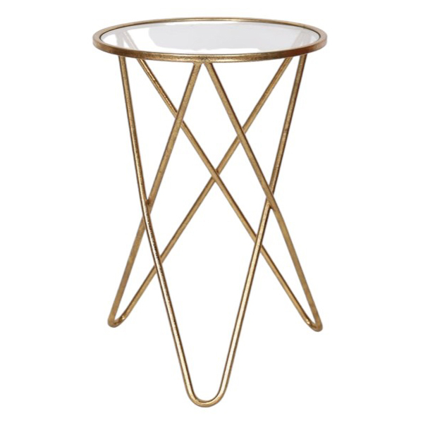 Mesita Auxiliar Elegante Lienzo