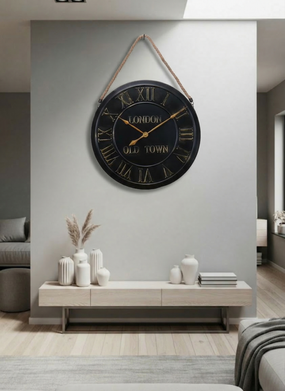 HN1906 Reloj de Pared Cálida Senda