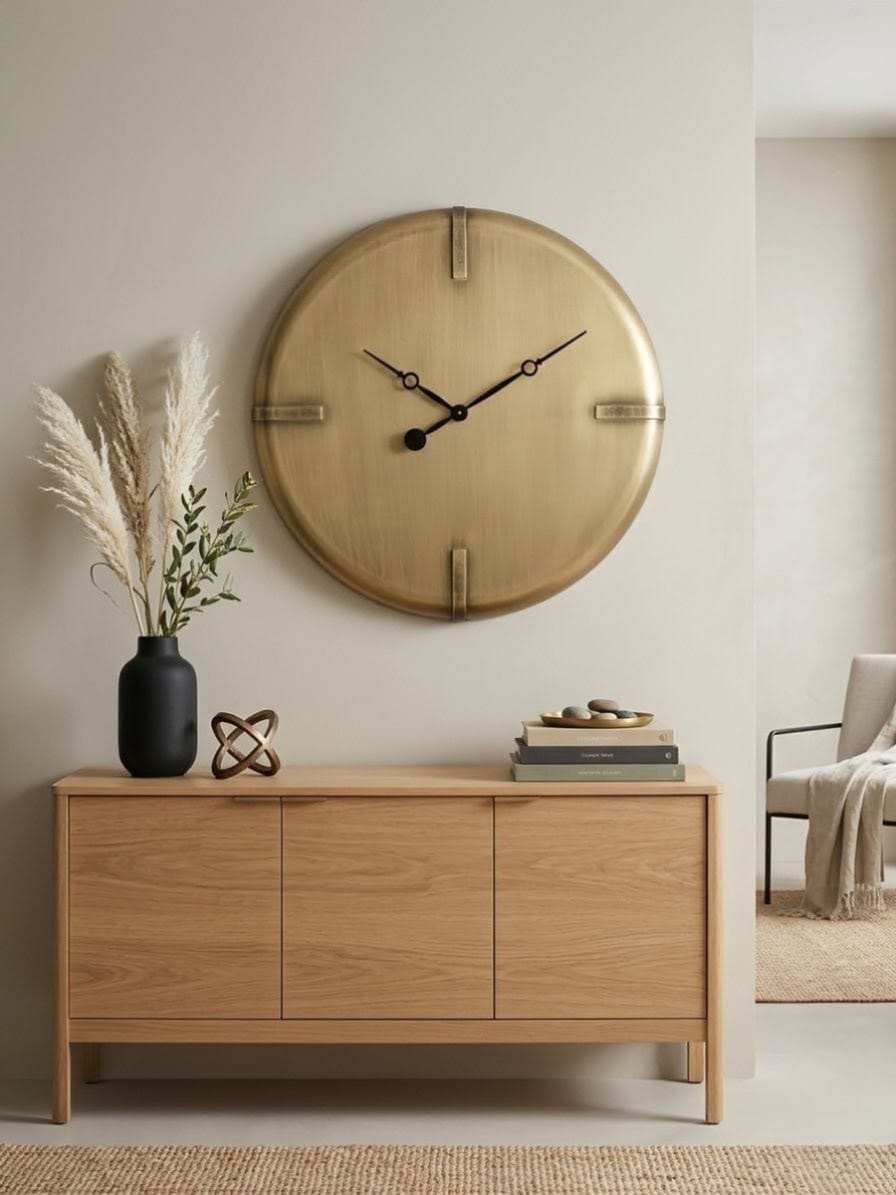 Hn1910.4 Reloj de Pared Vanguardista Senda