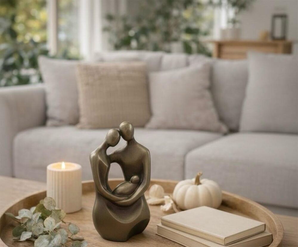 Abstracta Pareja Abrazada Noble Prisma