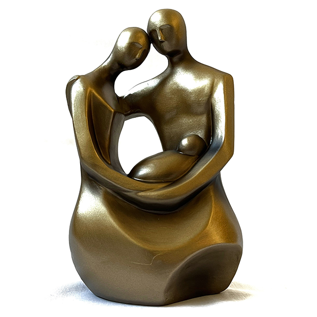 Abstracta Pareja Abrazada Noble Prisma