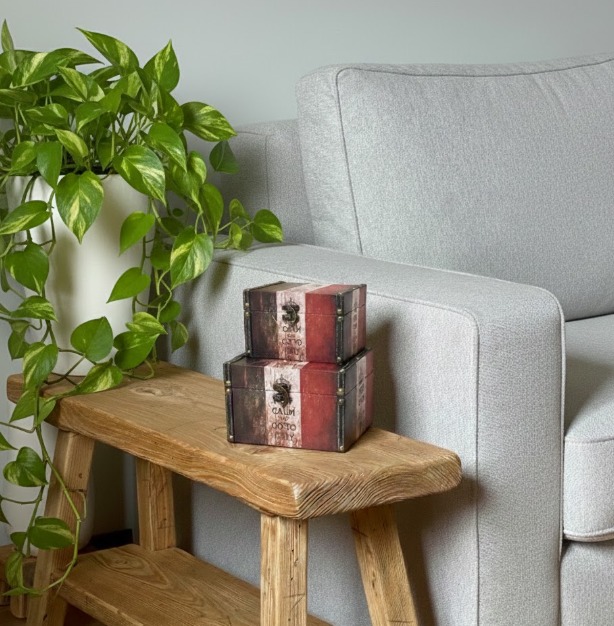 Baúl Decorativo Moderna Prisma (SET/2)