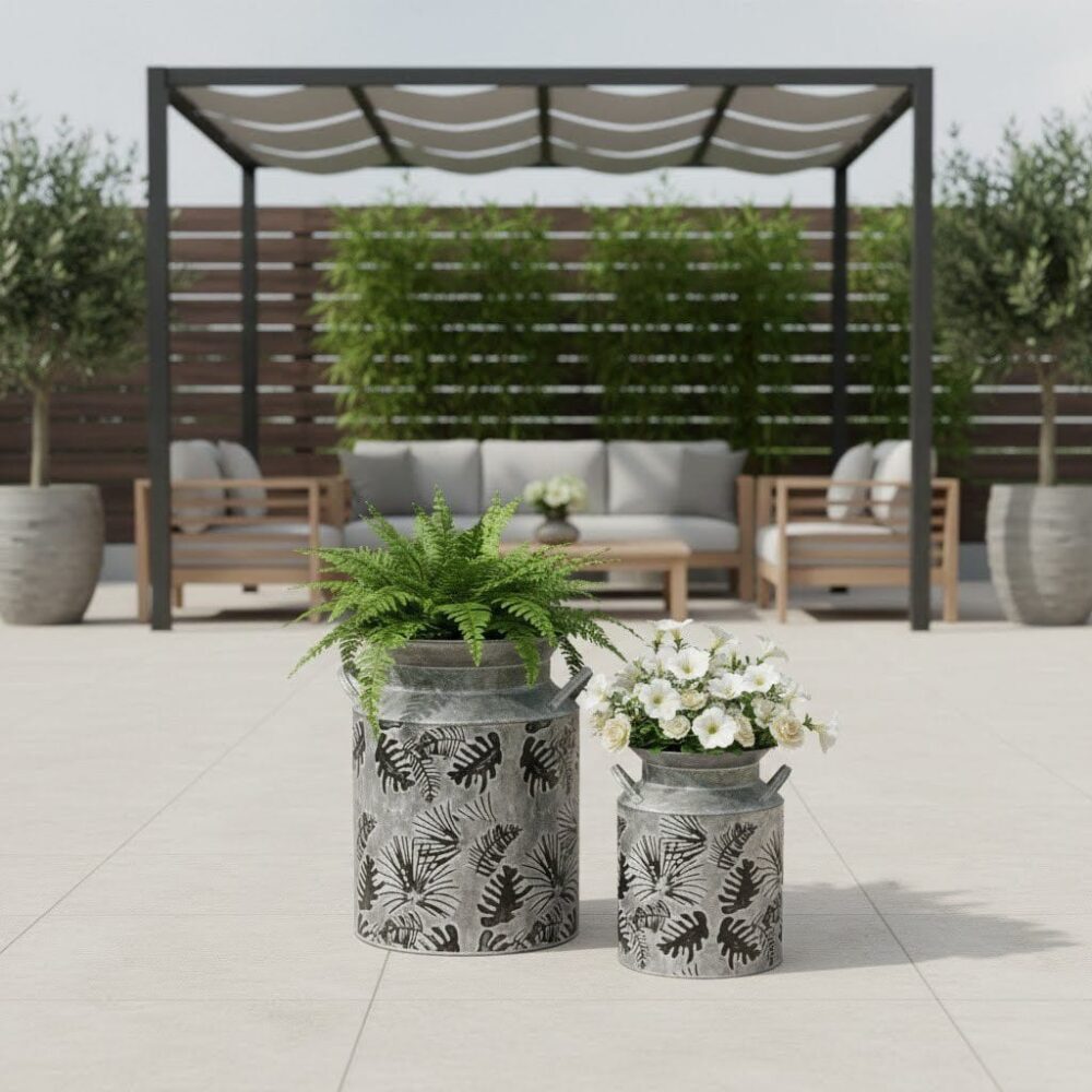 Porta maceta Áurea Horizonte