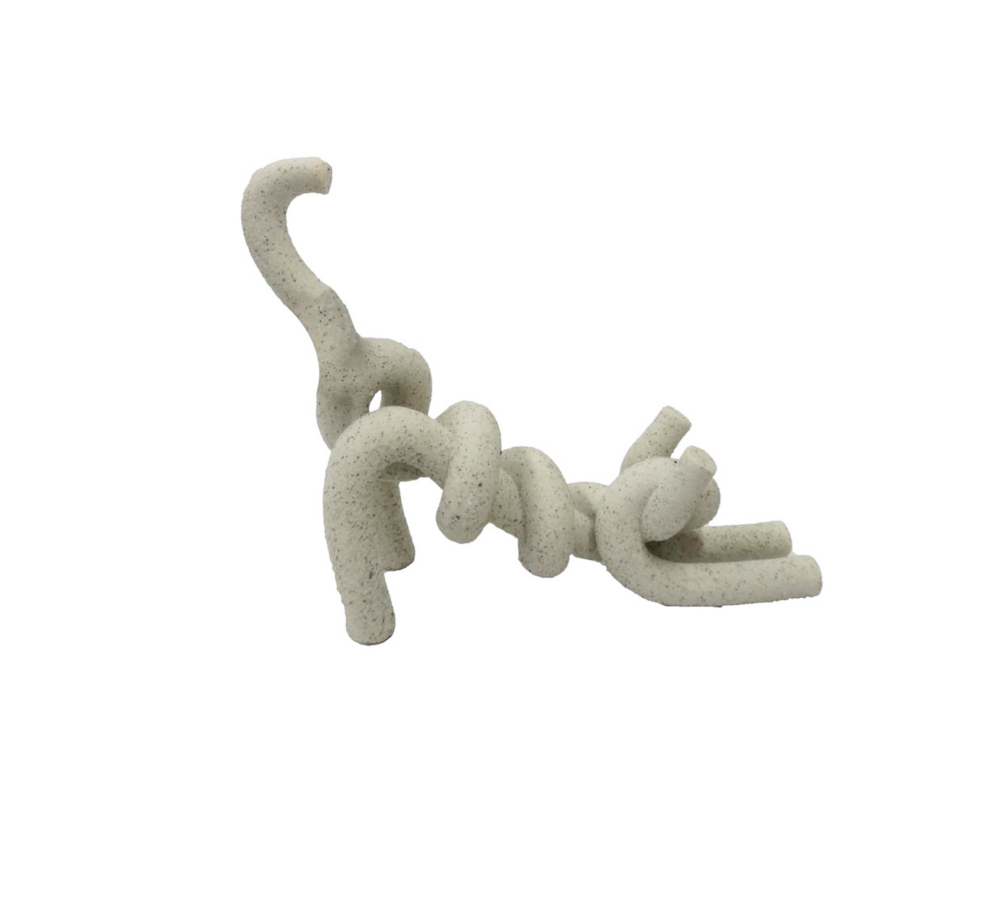 Figura decorativa de gato Silencio Elegante