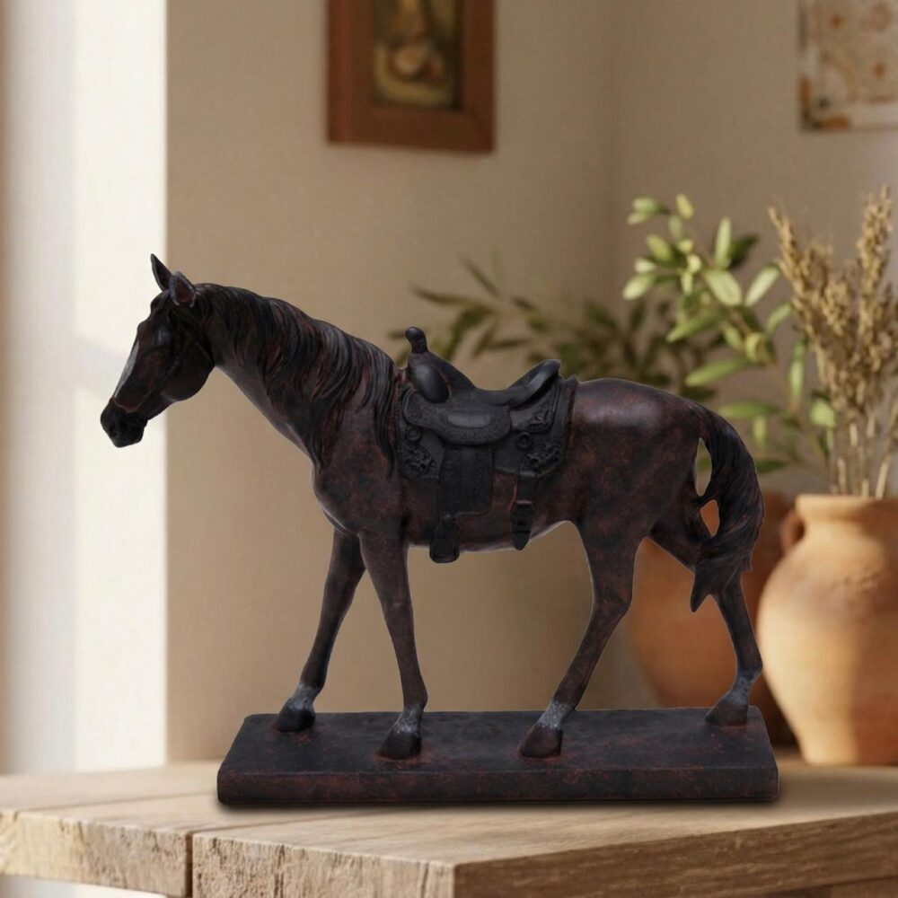 Figura decorativa de caballo Presencia Silvestre