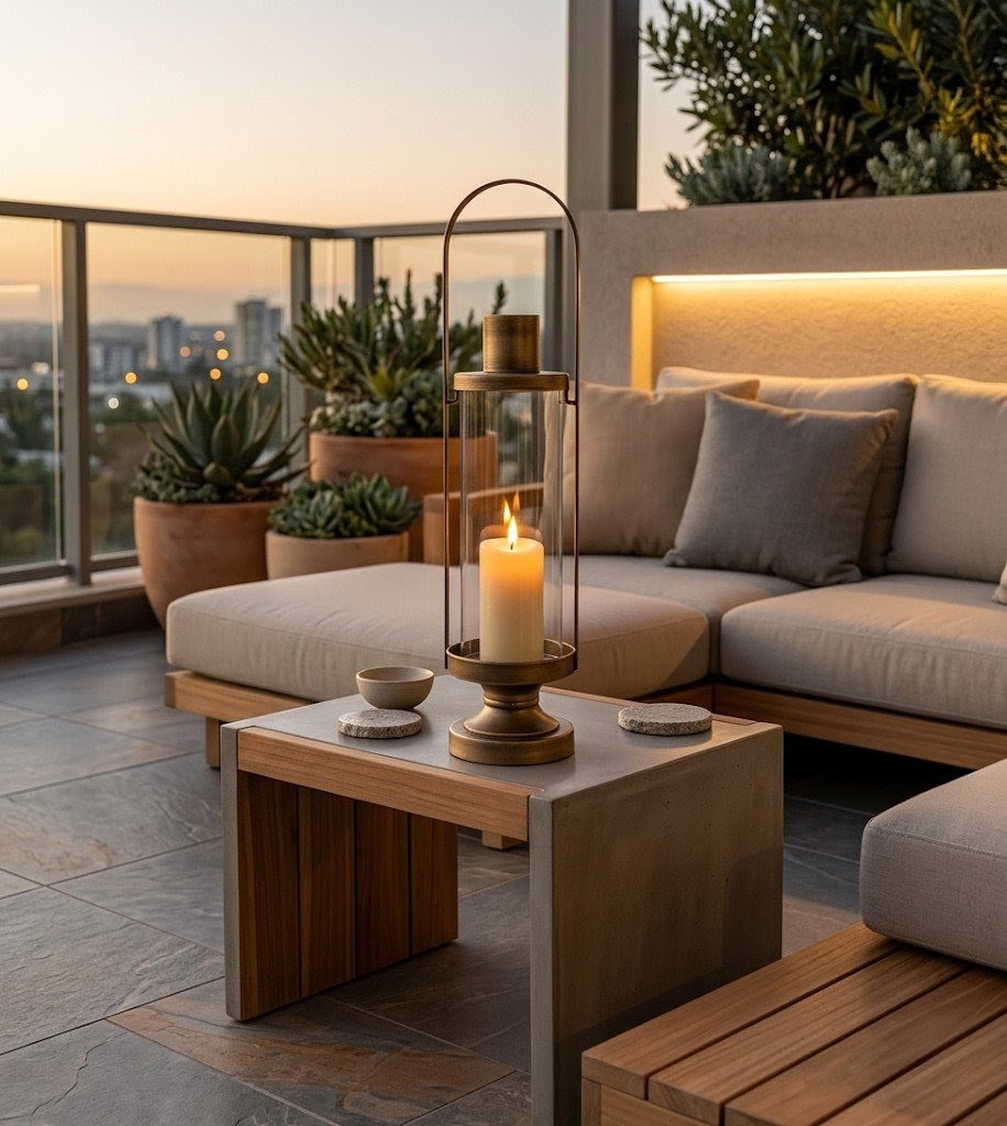 candelabro decorativo moderno Fulgor Elegante