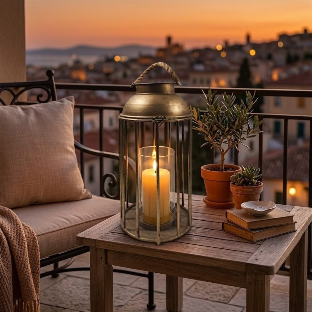 Candelabro moderno para mesa Luz Elegante